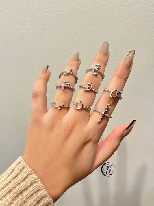 The ring is made of pure platinum